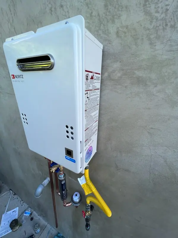 Tankless water heater installation for White Marsh Station homes